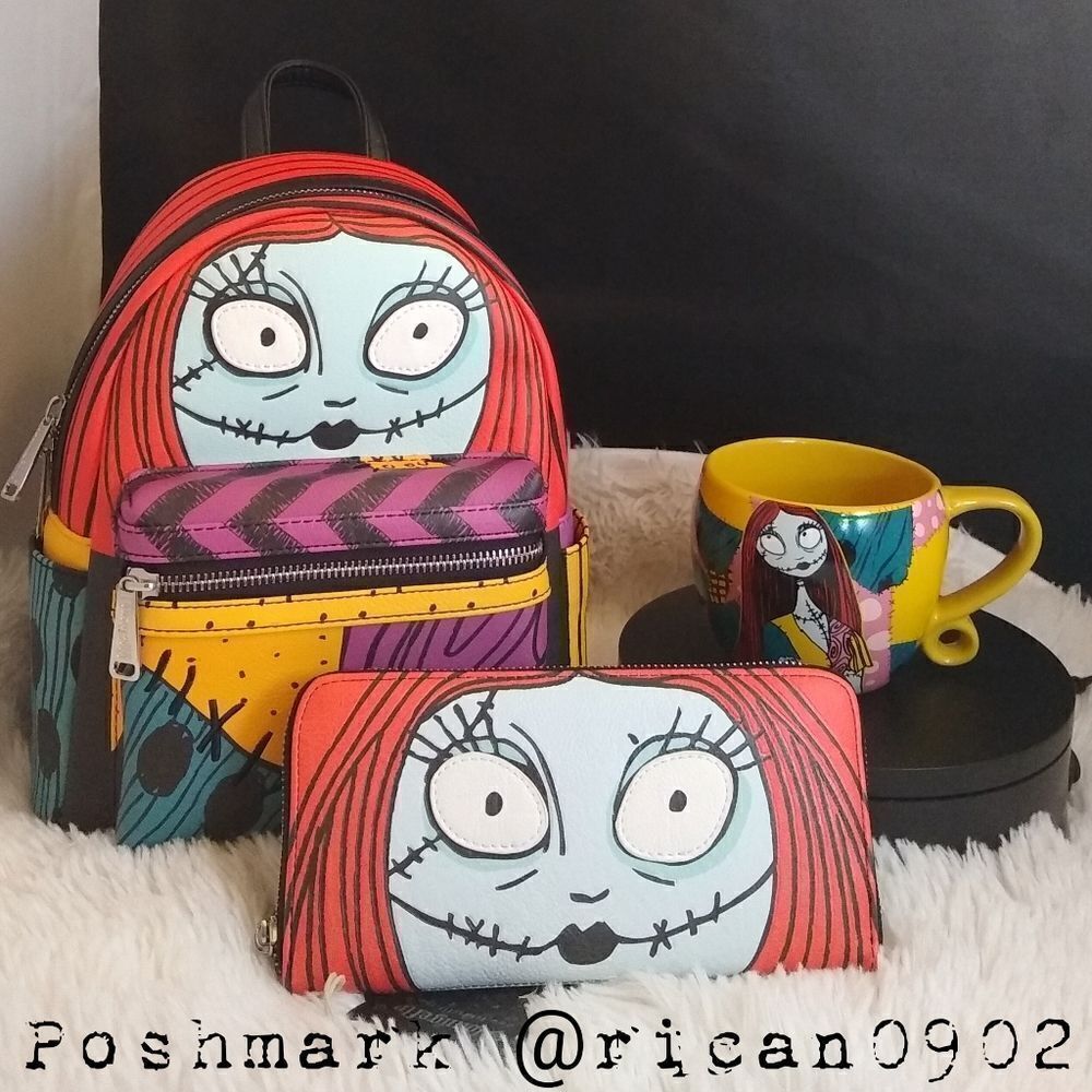 Disney Loungefly Nightmare Before Christmas Sally Set